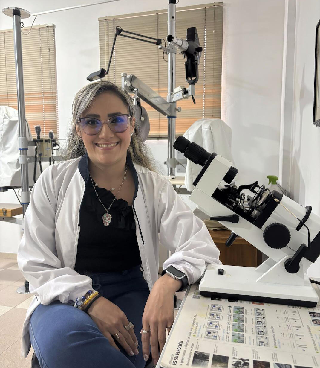 Doctora Maria Carreño Optómetra Doctora Maria Carreño Profesional Cuidado Visual